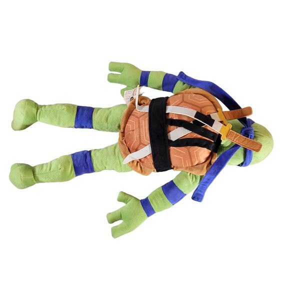 TMNT Mutant Mayhem Plush Leonardo Set 2 Ninja Turtle 26" Stuffed CollectibleToys - Picture 5 of 11